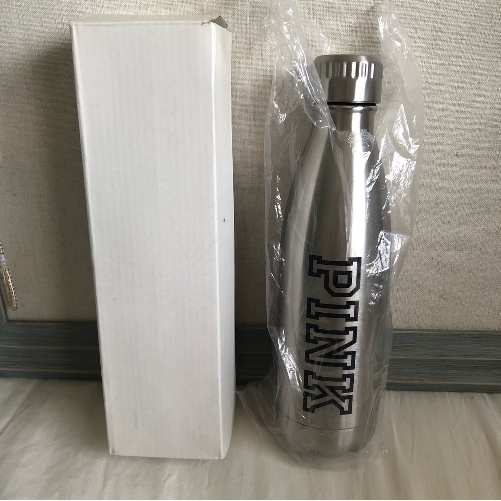 New Victorias Secret PINK stainless steel water bottle